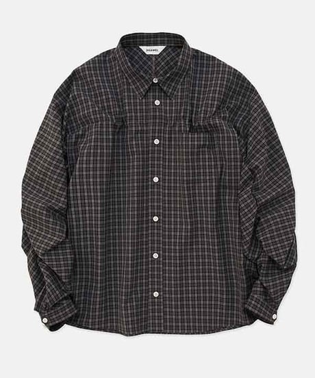 DIGAWEL  Puckering Shirt【GRAY CHECK】