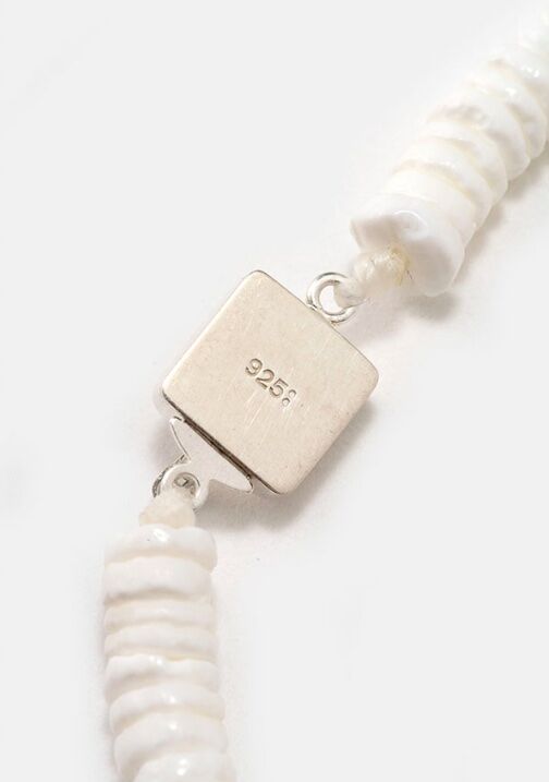 DIGAWEL × J.PRESS「CRST」 White Shell Bracelet |