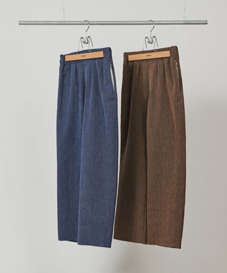 DIGAWEL  Ring dot button Pants【NAVY】