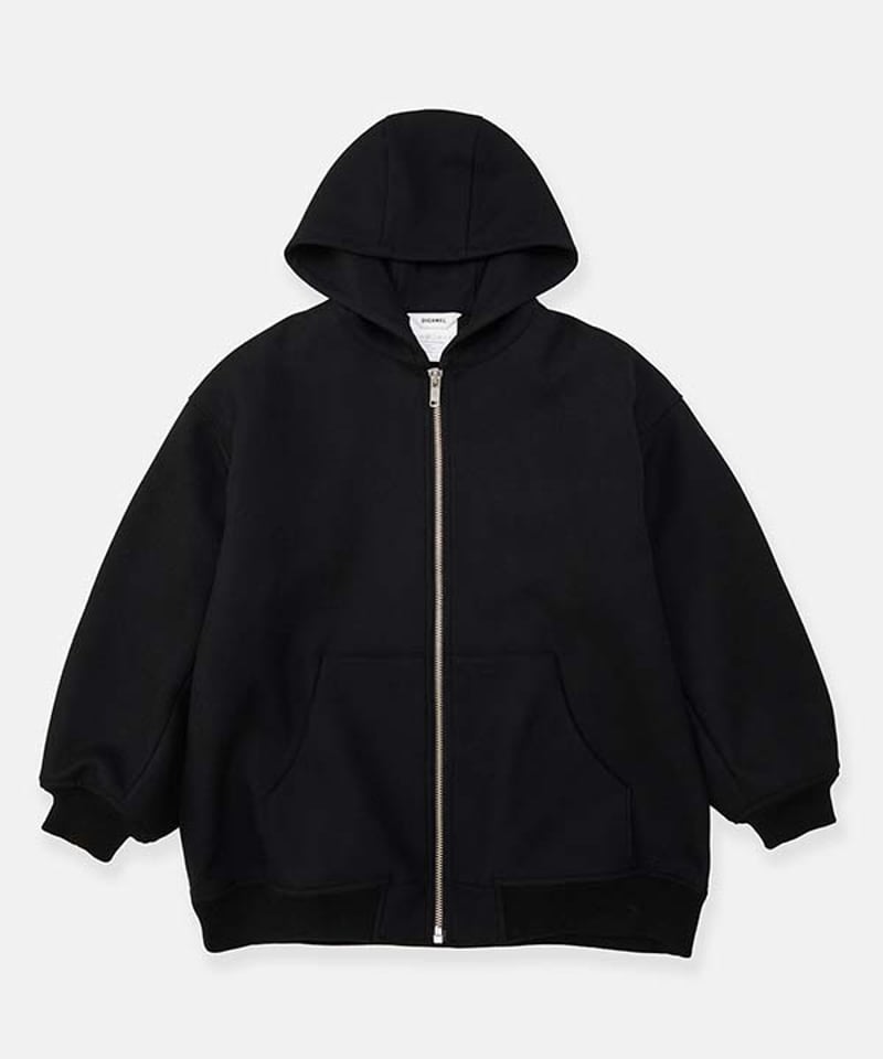 DIGAWEL Active hoodie jacket【BLACK】 | welles