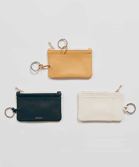 DIGAWEL  Ring Card Case【NATURAL】