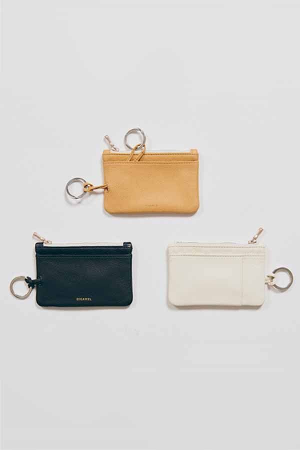 DIGAWEL Ring Card Case【NATURAL】 | welles