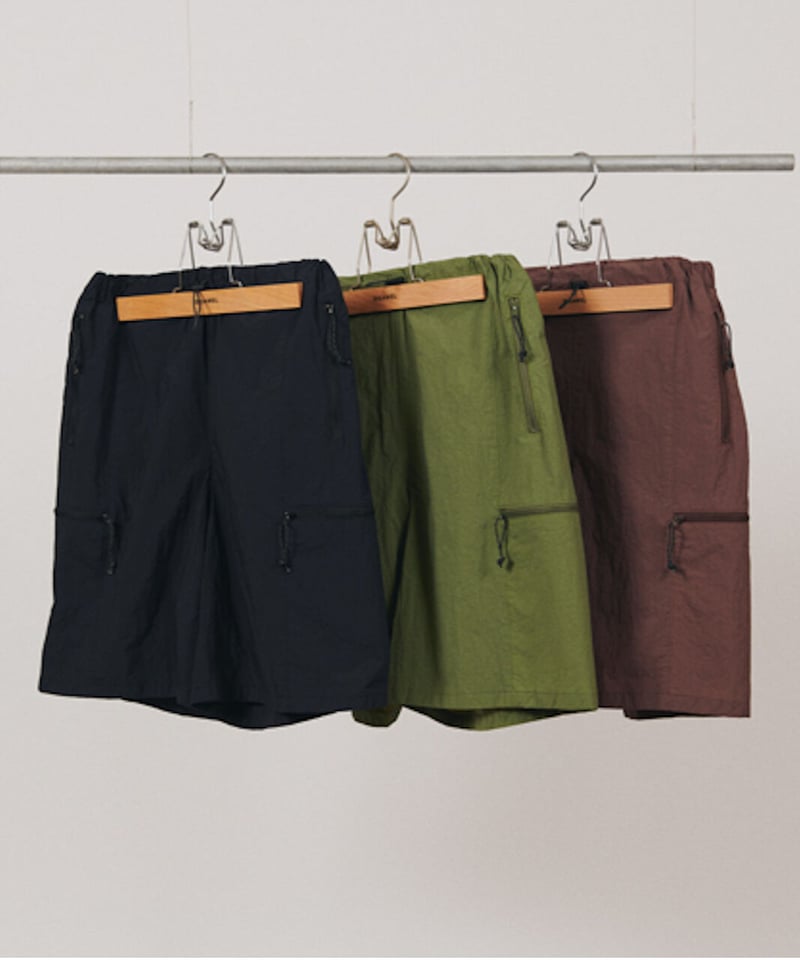 DIGAWEL Shorts (garment dye)【BROWN】 | welles