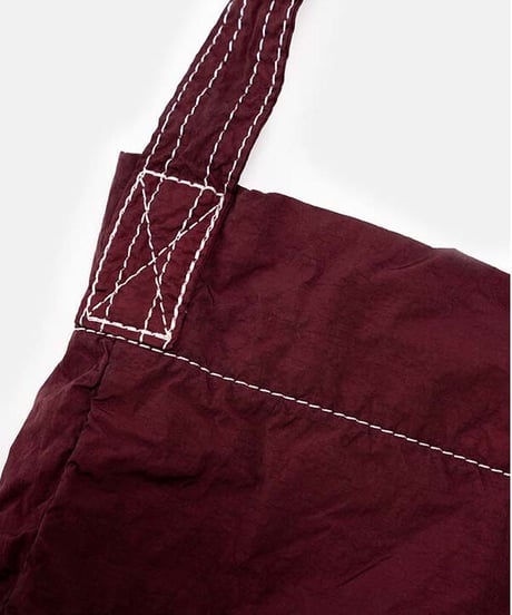 DIGAWEL  Packable Shoulder Bag (Garment Dye )【BURGUNDY】