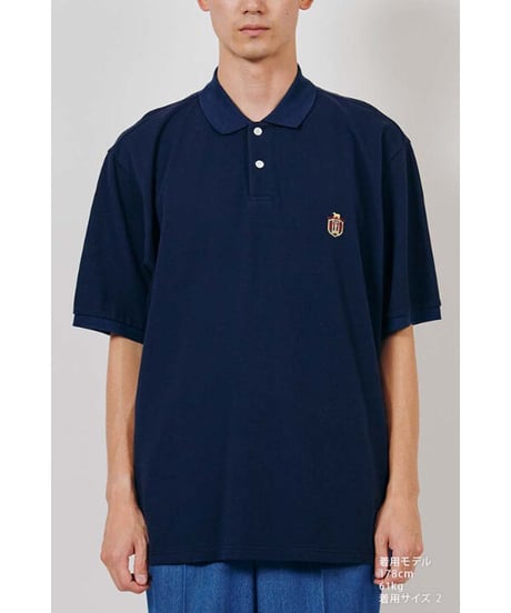 DIGAWEL × J.PRESS「CRST」 Polo Shirts【NAVY】