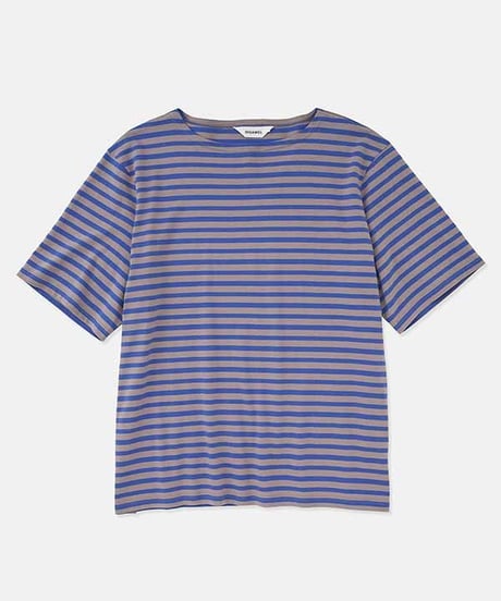 DIGAWEL  Boat neck S/S 【GRAY】