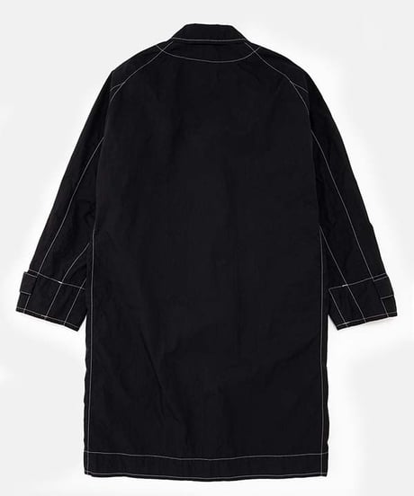 DIGAWEL  Raglan sleeve Coat (garment dye)【BLACK】