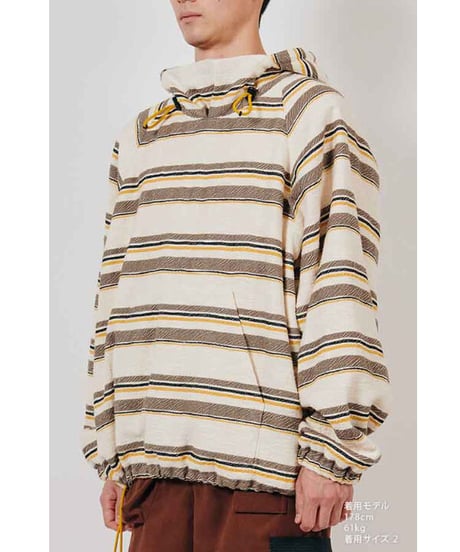 DIGAWEL  Dolman sleeve Blouson ① border