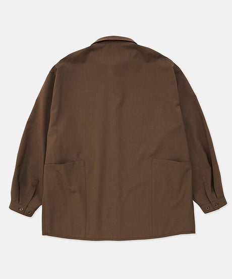 DIGAWEL  Side Pocket Oversized Shirt【CAMEL】