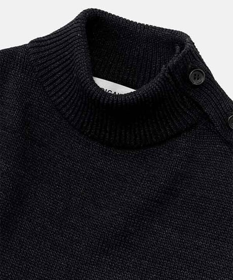 DIGAWEL  BK-Indigo Turtleneck Sweater