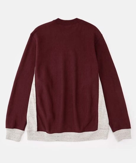 DIGAWEL  Reverse Weave Sweat Shrit【MAROON】