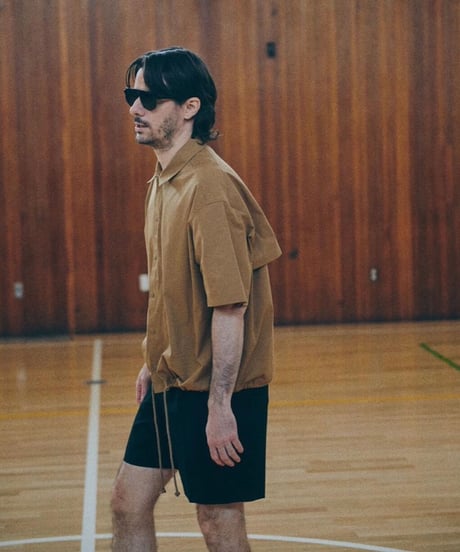 DIGAWEL  Coach S/S Shirt jacket【CAMEL】