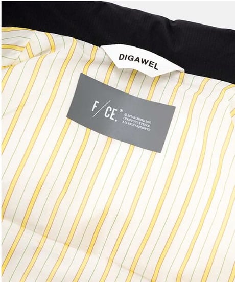 F/CE.×DIGAWEL Puffer Vest【BLACK】