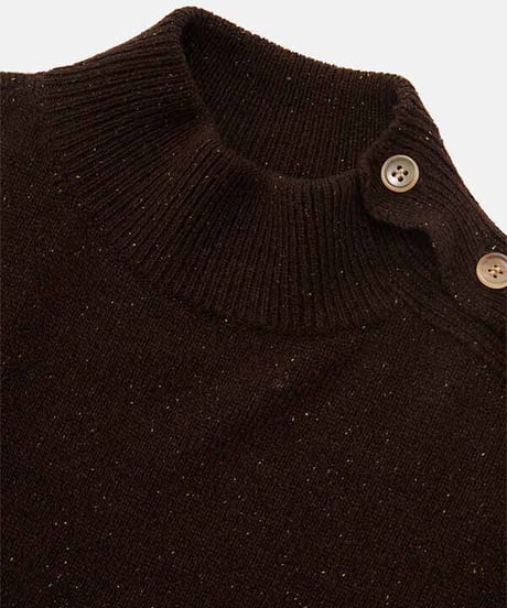 DIGAWEL  Turtleneck Sweater【BROWN】