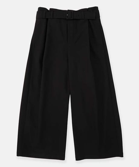 DIGAWEL Belt pants ② twill【BLACK】