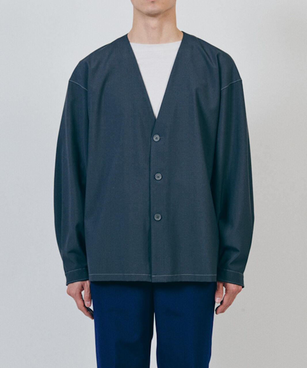DIGAWEL shirts cardigan ディガウェル DIGAWEL Shirt Cardigan【GRAY】 | welles