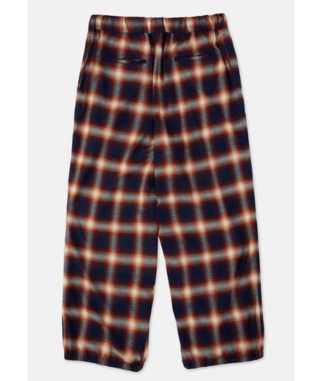 DIGAWEL Wide Lounge Pants【NAVY/RED】