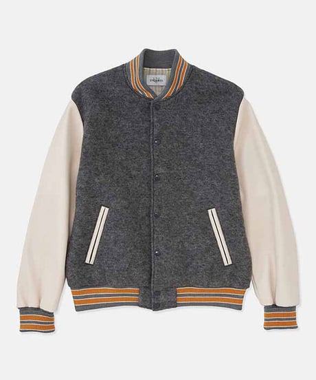URU TOKYO×DIGAWEL  Varsity Jacket【GRAY】