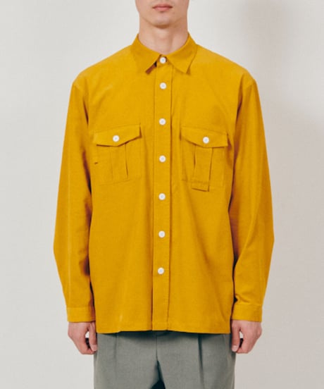 DIGAWEL  Corduroy Shirt【MUSTARD】