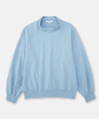 DIGAWEL Mock neck L/S T-shirt【BLUE GRAY】