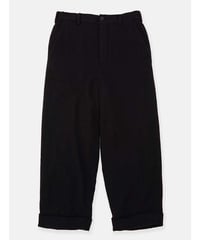 DIGAWEL Pants (garment wash)【BLACK】