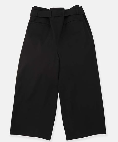 DIGAWEL Belt pants ② twill【BLACK】
