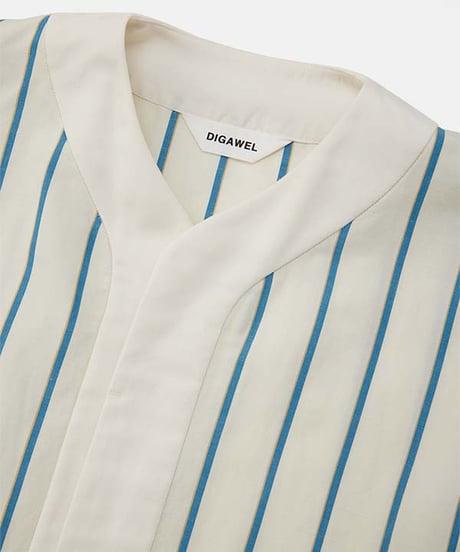 DIGAWEL Baseball S/S shirt【WHITE】