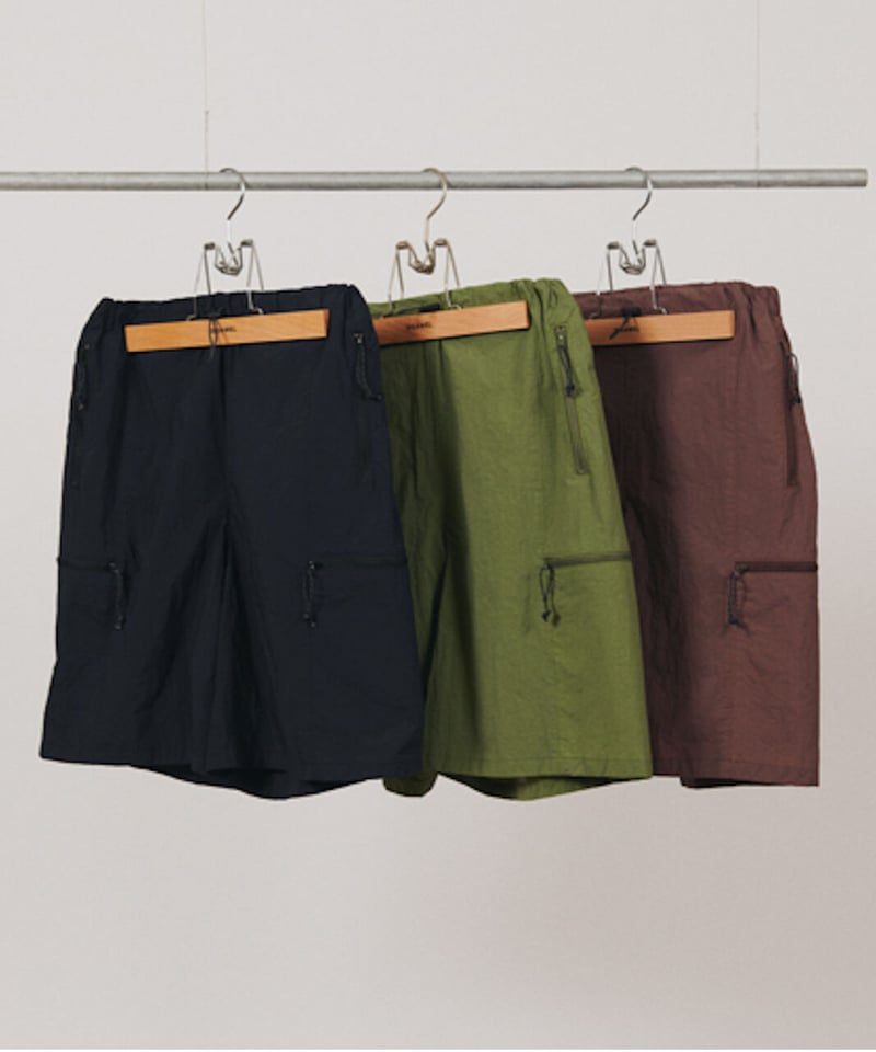 DIGAWEL Shorts (garment dye)【BLACK】 | welles DIGAWEL Shorts (garment dye)【BLACK】 | welles