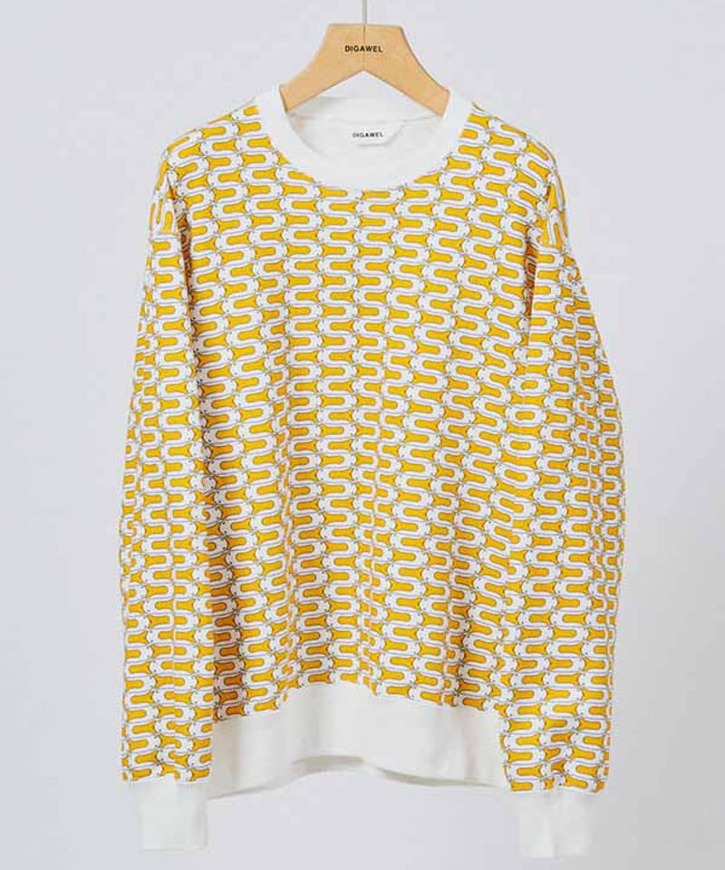 DIGAWEL Sweatshirt (Duck)【YELLOW】 | welles