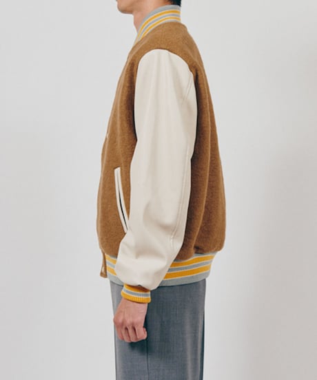 DIGAWEL  Varsity Jacket ( URU TOKYO×DIGAWEL )【CAMEL】