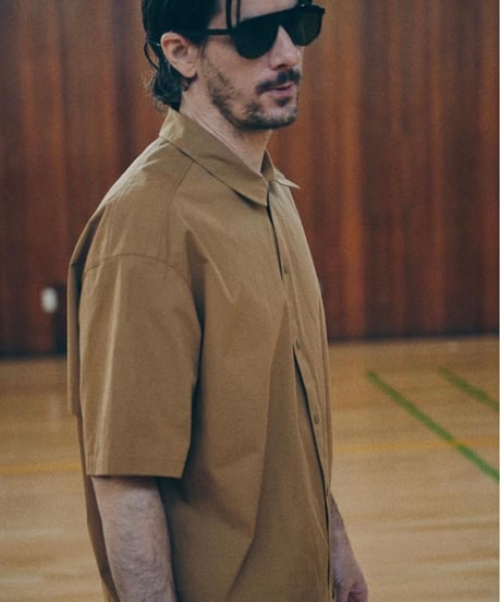 DIGAWEL  Coach S/S Shirt jacket【CAMEL】