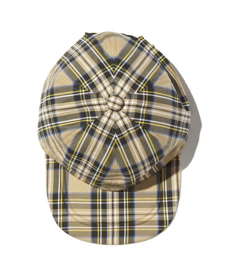 DIGAWEL×J.PRESS  "Eggsy” CAP【BEIGE CHECK】