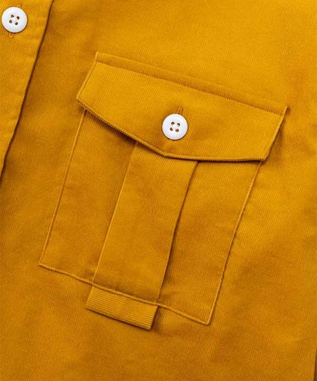 DIGAWEL  Corduroy Shirt【MUSTARD】