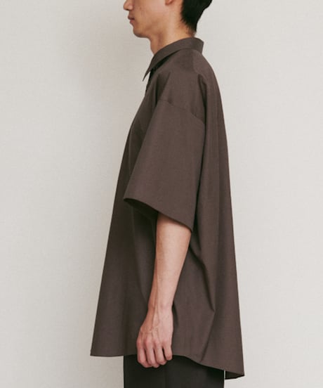 DIGAWEL Oversized S/S shirt【BLACK】