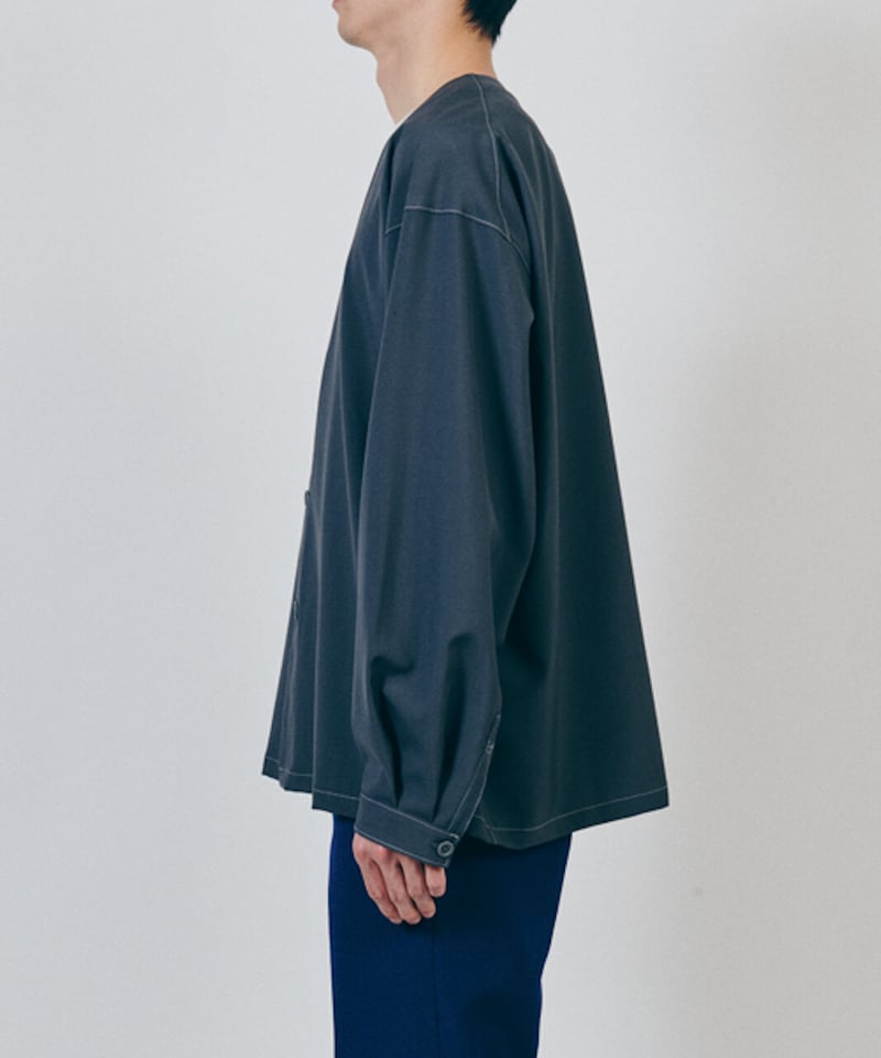 DIGAWEL Shirt Cardigan【GRAY】 | welles