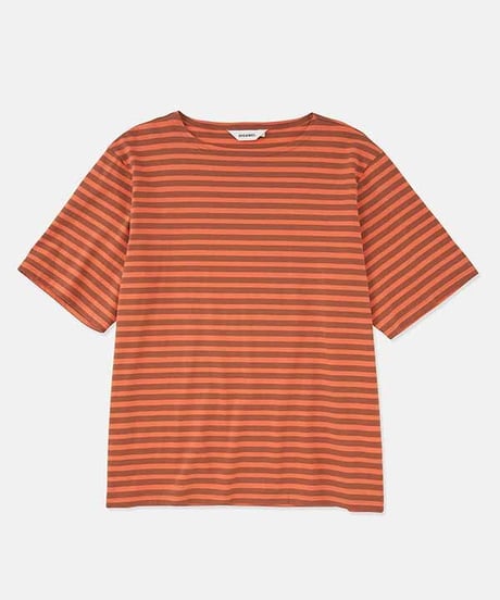DIGAWEL  Boat neck S/S 【ORANGE】