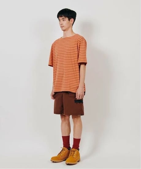 DIGAWEL  Boat neck S/S 【ORANGE】
