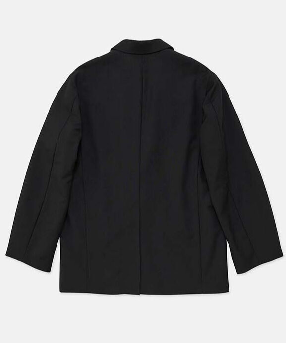 DIGAWEL ノーカラー ジャケット 黒　ディガウェル　サイズ1 低 価格ファッション - DIGAWEL ノーカラー ジャケット 黒
