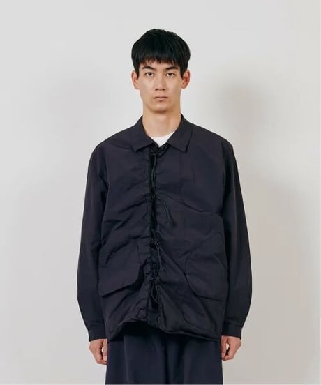 DIGAWEL  Shirt (garment dye)【BLACK】