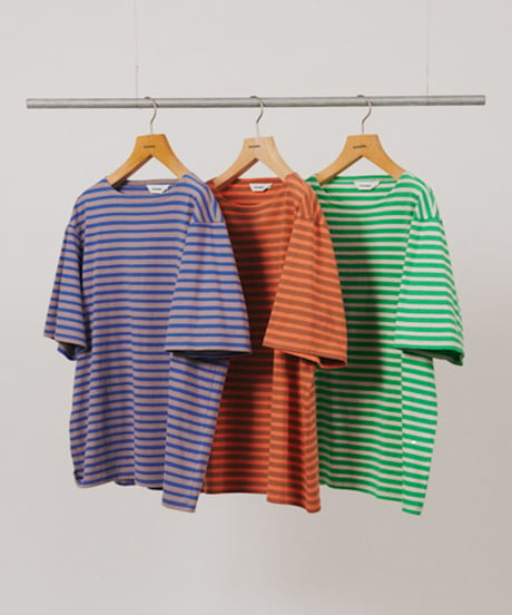 DIGAWEL  Boat neck S/S 【GREEN】