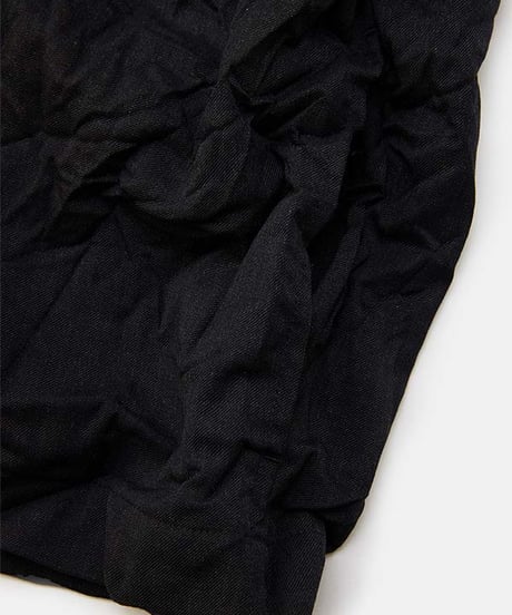 DIGAWEL Cuff rib shirt (crease finish)【C.GRAY】