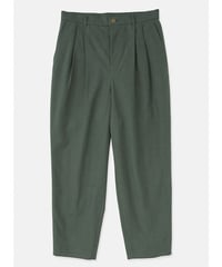 DIGAWEL  2 Tuck Tapered Pants【D.GREEN】