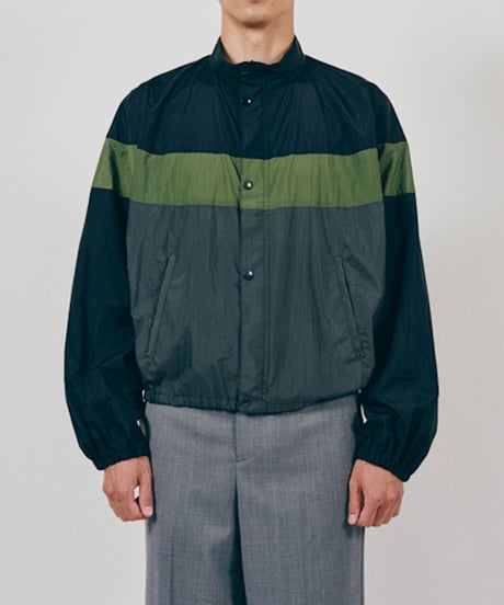 DIGAWEL  Cup shoulder Blouson【BLACK×GRAY】