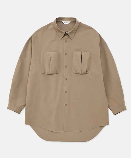 DIGAWEL  Big PK Oversized Shirt【GREIGE】