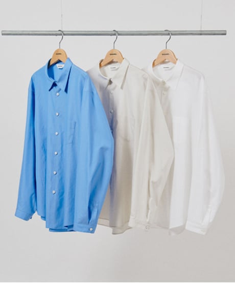 DIGAWEL  Shirt (generic) ③ broadcloth【DARK SAX】