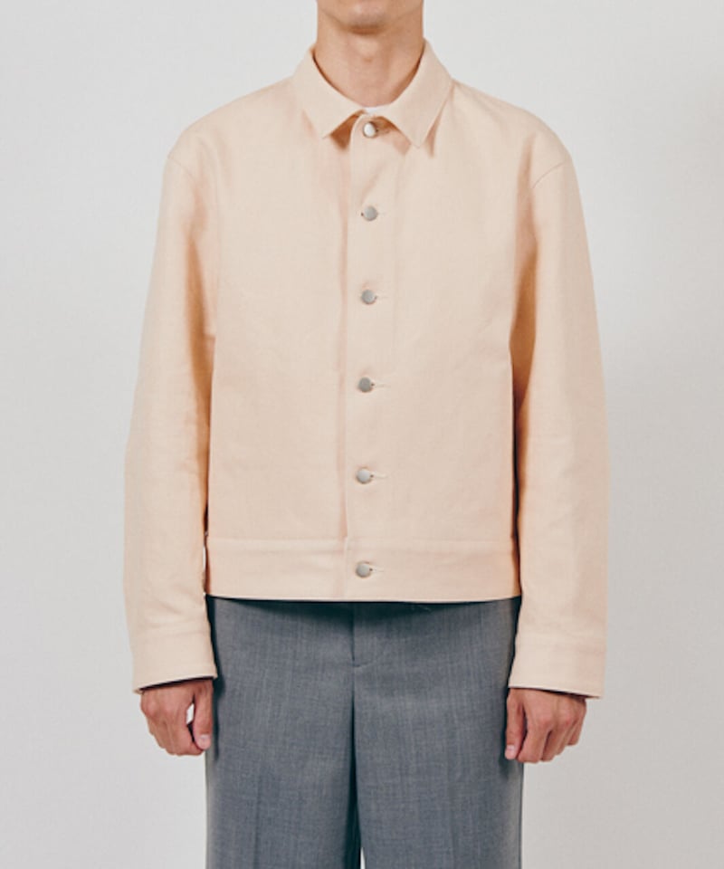 ディガウェル　DIGAWEL/DENIM JACKET (PINK WHITE) DIGAWEL Denim Jacket (Pink white) | welles