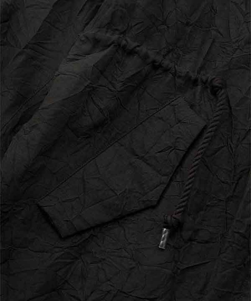 名作 DIGAWEL loose coat black マイヤー加工　サイズ2 DIGAWEL Loose Coat【BLACK】 | welles