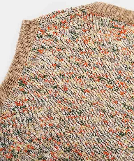 DIGAWEL  Knit Vest【BEIGE】
