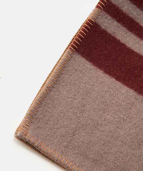 DIGAWEL  Horse Blanket Vest【GRAY/BURGUNDY】