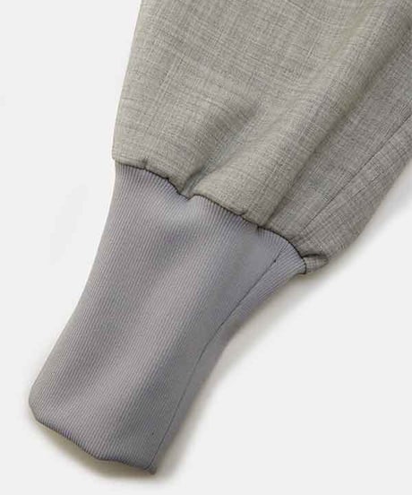 DIGAWEL 2Tuck tapered hem rib pants【GRAY】